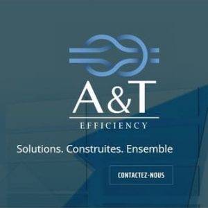Site web d'A&T Efficiency