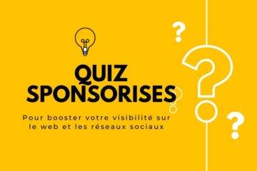 quiz sponsorisés créé par Martin Brognon web developer