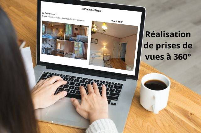 Prises de vues à 360° pour présenter votre établissement