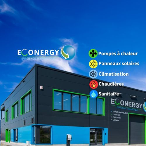Econergy site Internet réalisation, maintenance et alimentation en contenus, y compris du blog du site Odoo de ce chauffagiste spécialisé en solutions énergétiques économes en énergie + HVAC.