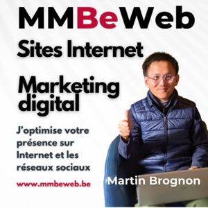 Martin Brognon MMBeWeb spécialisé dans la création/refonte SEO sites web et marketing digital Odoo, WordPress