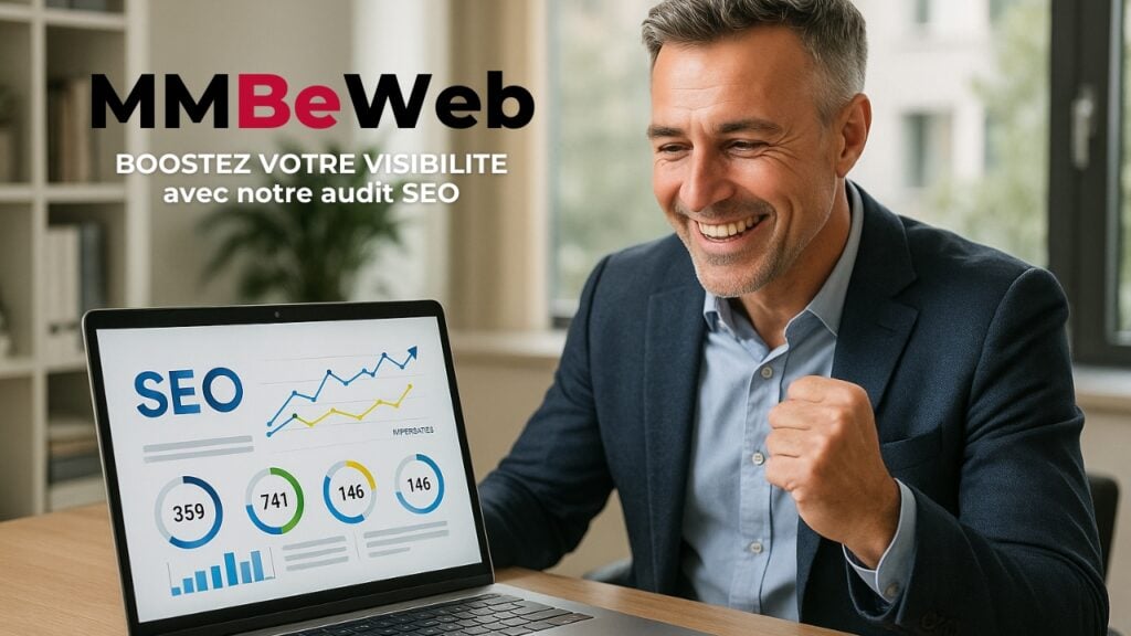 Audit SEO complet avec MMBeWEB : améliorez votre visibilité, votre trafic et vos performances en ligne grâce à une analyse sur-mesure et des actions concrètes