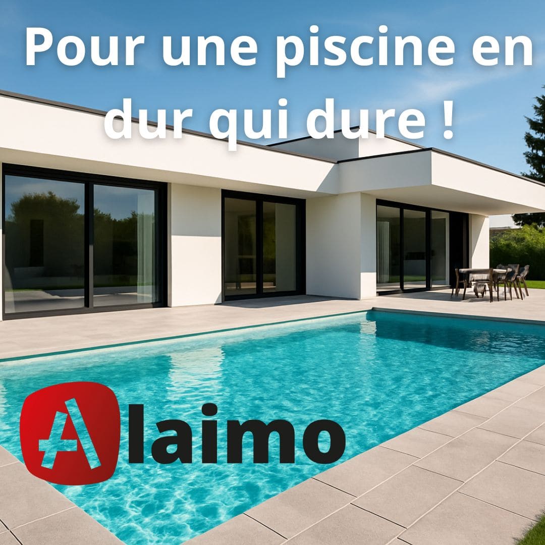 Alaimo entreprise spécialiste des piscine en dur Brabant Wallon Hainaut Namur Gros œuvre toitures.