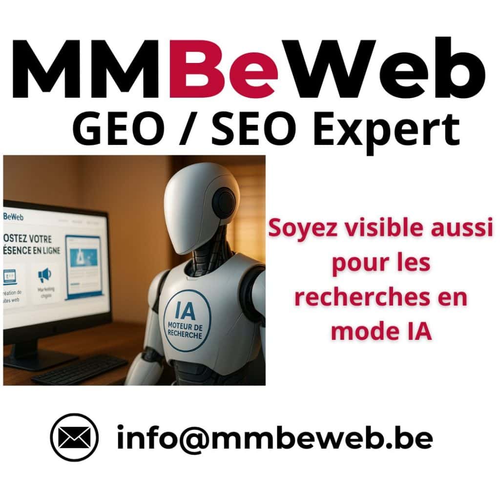 MMBEWEB Ecaussinnes Belkgique expert en visibilité internet - creation et amélioration de sites