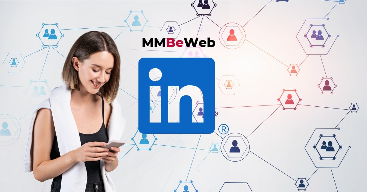 Illustration représentant une page LinkedIn professionnelle pour une PME ou un indépendant
