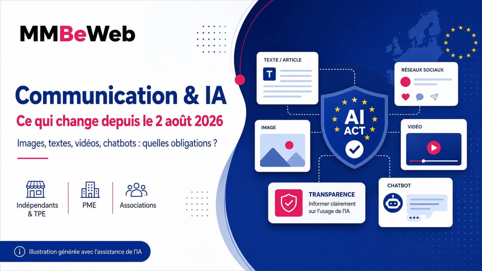 IA act ce qui change pour la publication de contenus images videos