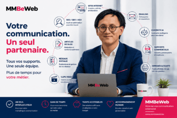 MMBeWeb, service de communication externalisé pour indépendants, TPE et PME